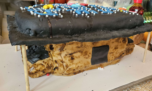 Pac-Man Cake