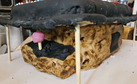 Pac-Man Cake